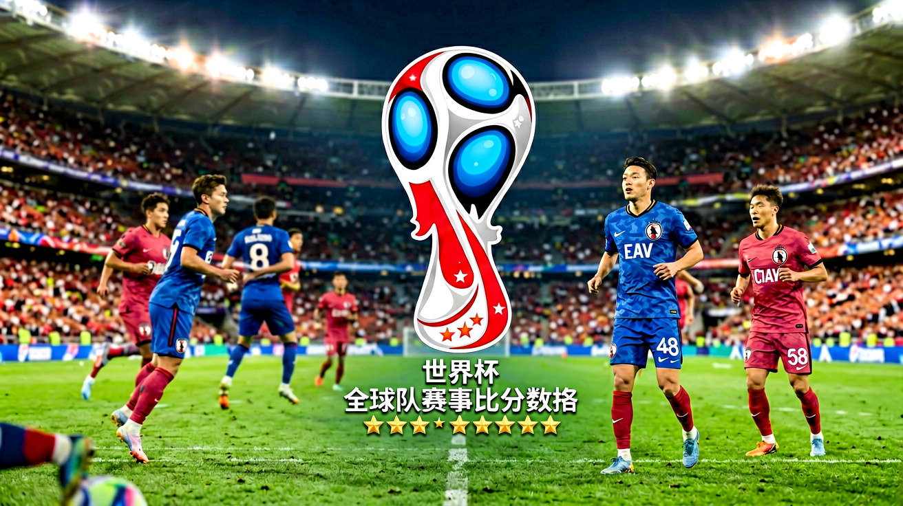 世界杯标志，全球最高规格国家队赛事比分数据